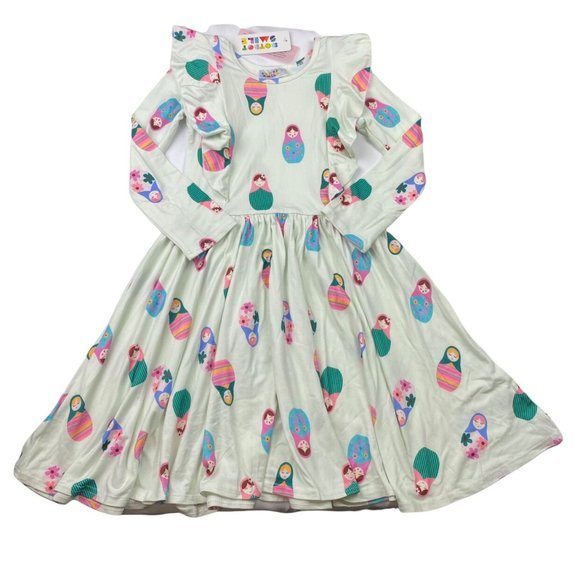 Dot Dot Smile Other - Dot Dot Smile Nesting Dolls Print  Dress